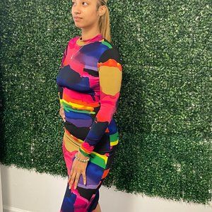 Multicolored Dress